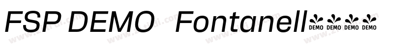 FSP DEMO   Fontanell字体转换